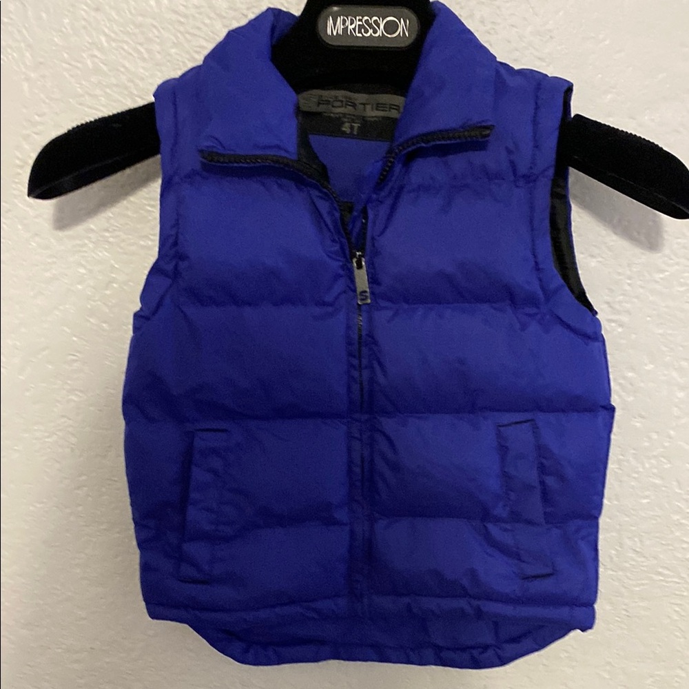 Vibrant Blue Puffer Vest